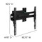 Emma and Oliver Full Motion TV Wall Mount-32"-55", 40"-84" TV-Built in Level-Quick Release Cords